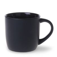 Tazza in ceramica nera Handy Supreme